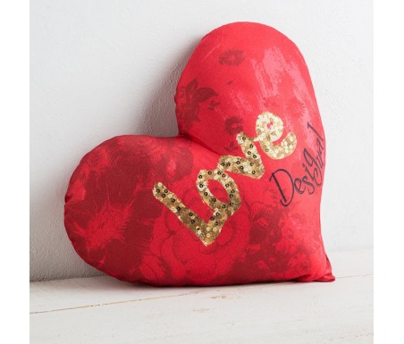 Cuscino DESIGUAL linea GIVE HEART - Casabiancheria
