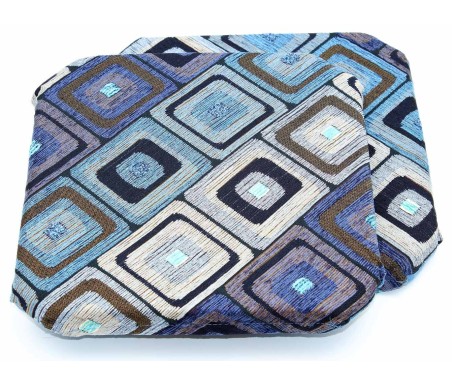 Cuscino da sedia Bottone con cerniera imbottito