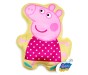 Cuscino sagomato Peppa Pig e George Pig