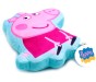 Cuscino sagomato Peppa Pig e George Pig