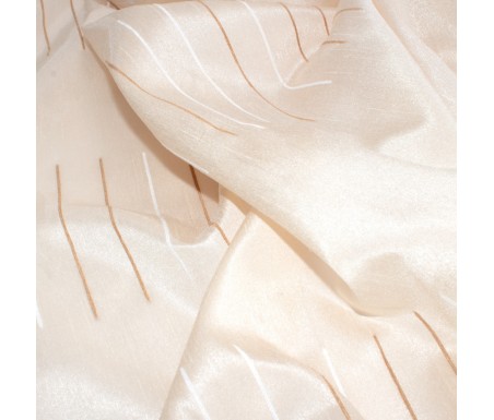 Pannello tenda La Riga ricamato misura 140x280 cm