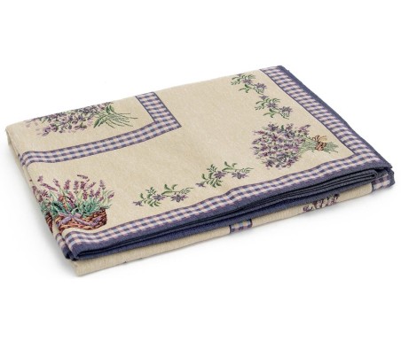 Copritavolo Lavanda in robusto tessuto gobelin Made in Italy