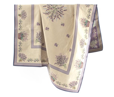 Copritavolo Lavanda in robusto tessuto gobelin Made in Italy