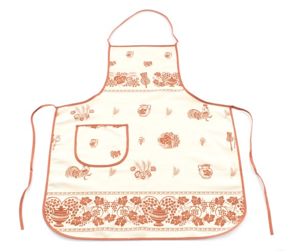 Casa Biancheria | Grembiule cucina Romagna Mia Ruggine grembiuli stampa romagnola