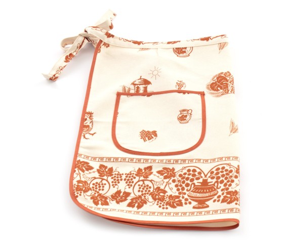 Casa Biancheria | Grembiule cucina Romagna Mia Ruggine grembiuli stampa romagnola