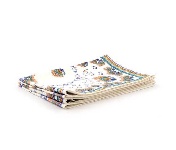 Casa Biancheria | Strofinaccio stampa romagnola Pavona strofinacci romagnoli 