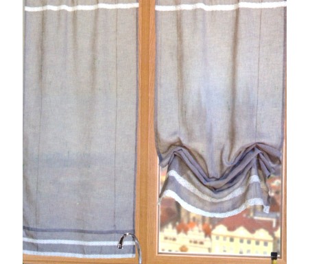 Coppia tendine MACRAME\'. Casabiancheria.it 