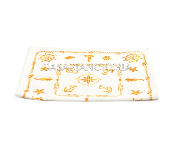 Runner Stampa Romagnola CONCHIGLIE - Casabiancheria