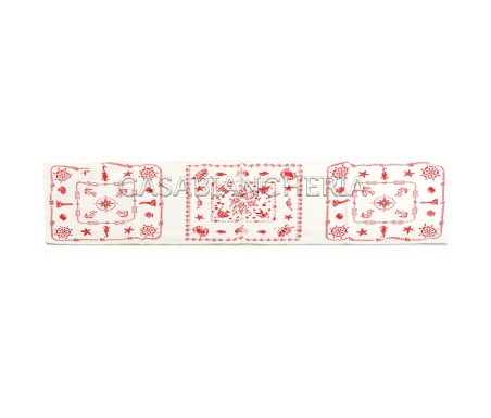 Runner Stampa Romagnola CONCHIGLIE - Casabiancheria