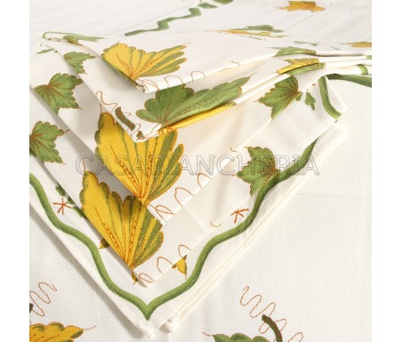 Tovaglia Romagnola Foglie - Casabiancheria.it