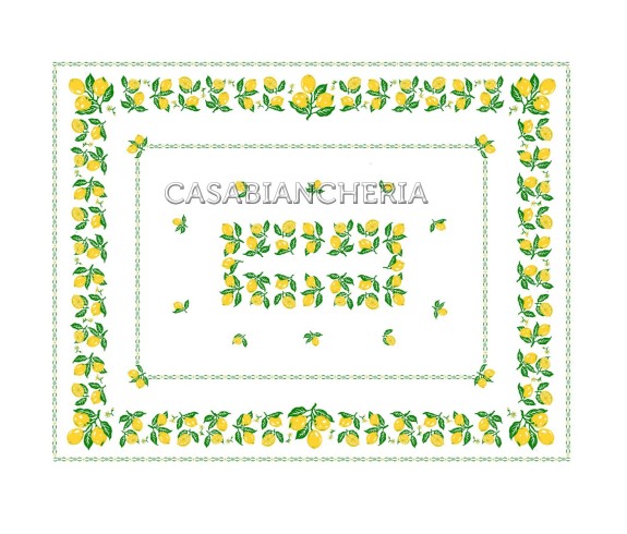 Tovaglia Romagnola Limoni - Casabiancheria.it