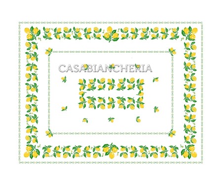 Tovaglia Romagnola Limoni - Casabiancheria.it