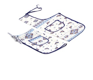 Casa Biancheria | Grembiule cucina Palmetta grembiuli romagnoli vita o pettorina