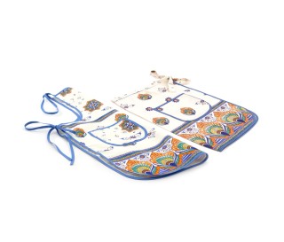 Casa Biancheria | Grembiule cucina Pavona grembiuli romagnoli vita o pettorina