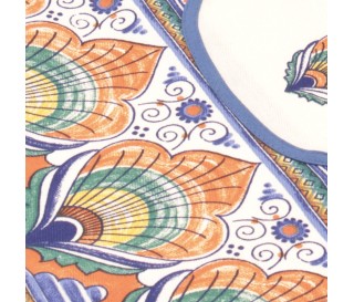 Casa Biancheria | Grembiule cucina Pavona grembiuli romagnoli vita o pettorina 2