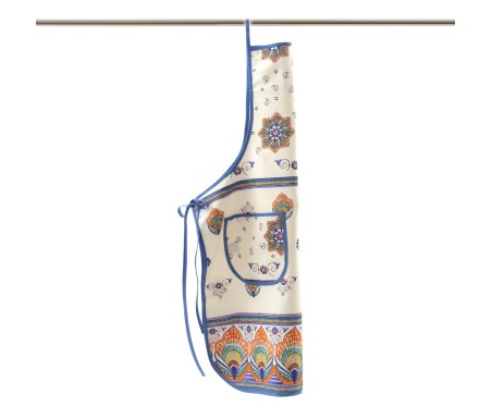 Casa Biancheria | Grembiule cucina Pavona grembiuli romagnoli vita o pettorina