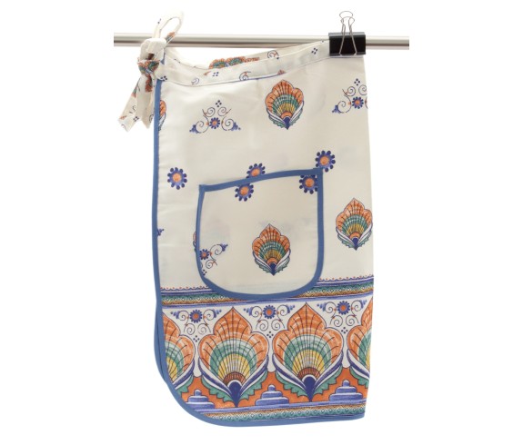 Casa Biancheria | Grembiule cucina Pavona grembiuli romagnoli vita o pettorina