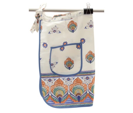 Casa Biancheria | Grembiule cucina Pavona grembiuli romagnoli vita o pettorina