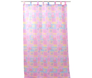 Pannello tenda Peppa Pig in poliestere