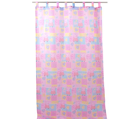 Pannello tenda Peppa Pig in poliestere