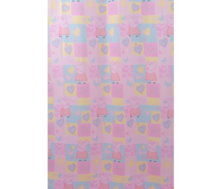 Pannello tenda Peppa Pig in poliestere