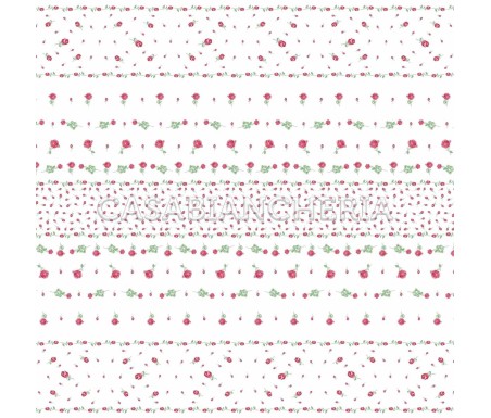 Tovaglia a metro Rose, stampe romagnole a metro | Casa Biancheria 