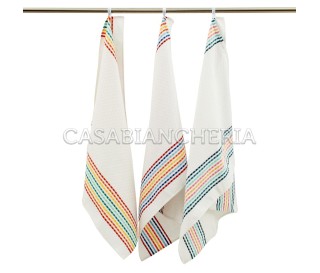 Strofinacci Emilia Summer, asciuga piatti di cotone | Casa Biancheria