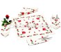 Tovaglia Rose Rosse, tovaglia con tovaglioli stampe romagnole | Casa Biancheria