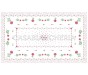 Tovaglia Rose Rosse, tovaglia con tovaglioli stampe romagnole | Casa Biancheria