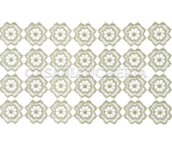 Tenda a metraggio altezza 120 cm Macramè Tirolese | Casa Biancheria