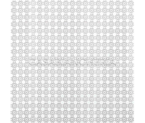 Tenda a metraggio altezza 120 cm Macramè Tirolese | Casa Biancheria