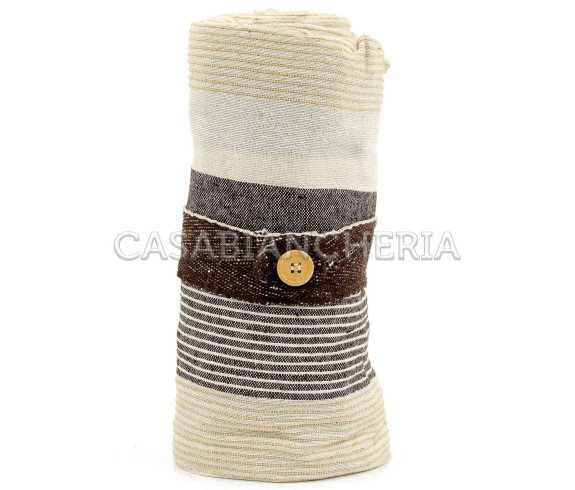 Casa Biancheria | Copritutto Bali, copriletto o copridivano rigati