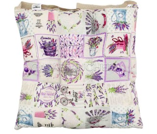 Casa Biancheria | Cuscino sedia piumotto Lavanda cuscini da sedia cucina