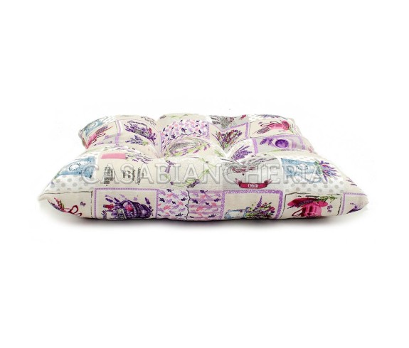 Casa Biancheria | Cuscino sedia piumotto Lavanda cuscini da sedia cucina