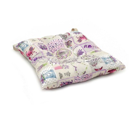 Casa Biancheria | Cuscino sedia piumotto Lavanda cuscini da sedia cucina