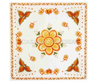 Casa Biancheria | Tovagliolo stampa romagnola Melograno tovaglioli di cotone