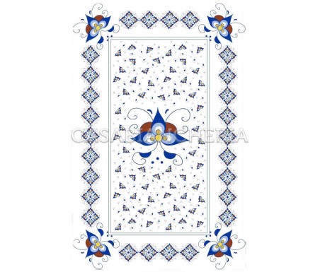 Strofinaccio stampa romagnola palmetta | Casabiancheria