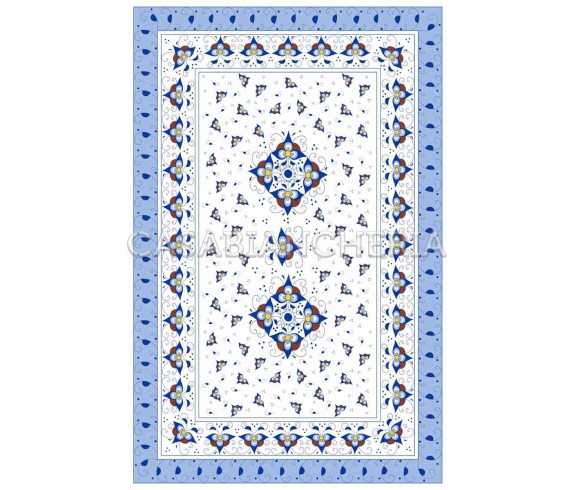 Strofinaccio stampa romagnola palmetta | Casabiancheria