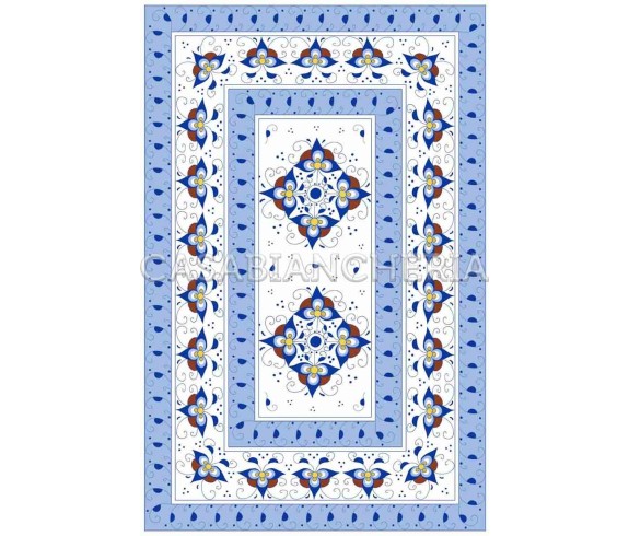 Strofinaccio stampa romagnola palmetta | Casabiancheria