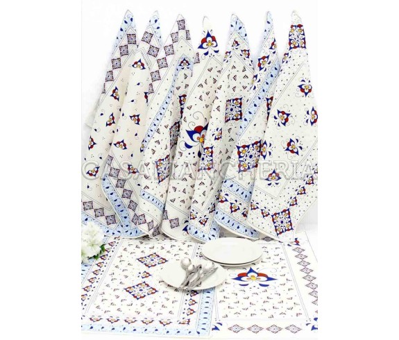 Strofinaccio stampa romagnola palmetta | Casabiancheria