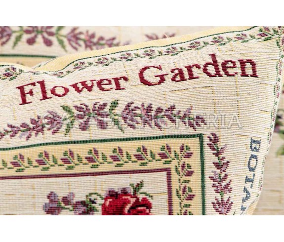 Casa Biancheria | Cuscino arredo di gobelin Garden Flower cuscini decorativi