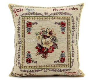 Casa Biancheria | Cuscino decorativo Botanical cuscini arredo di gobelin