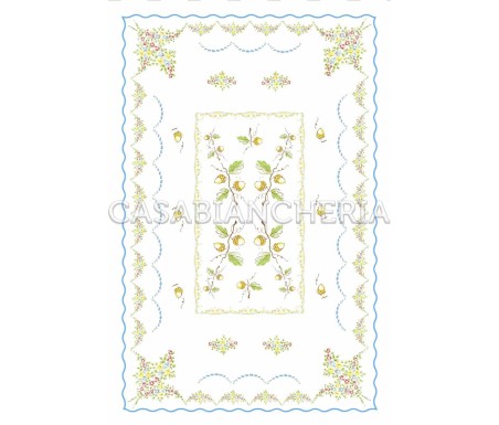 Casa Biancheria | Strofinaccio stampa romagnola Ghiande, strofinacci romagnoli di cotone