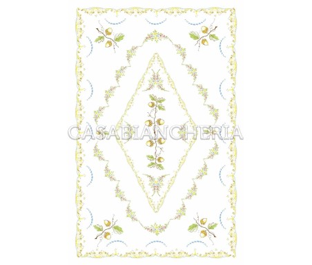 Casa Biancheria | Strofinaccio stampa romagnola Ghiande, strofinacci romagnoli di cotone