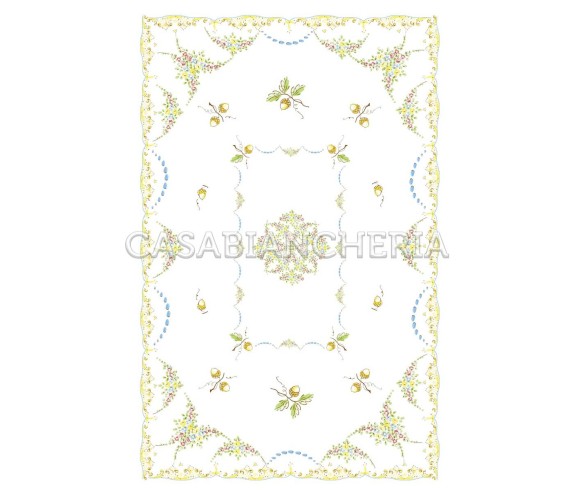 Casa Biancheria | Strofinaccio stampa romagnola Ghiande, strofinacci romagnoli di cotone