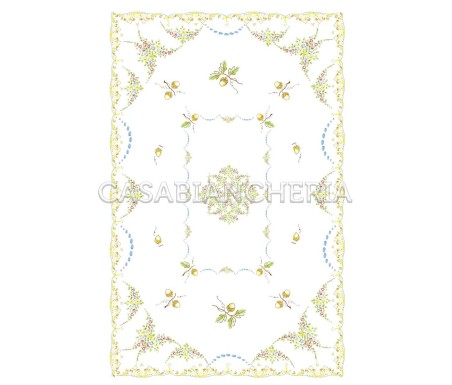 Casa Biancheria | Strofinaccio stampa romagnola Ghiande, strofinacci romagnoli di cotone