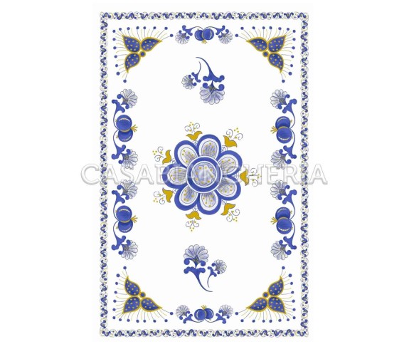 Strofinaccio stampa romagnola Melograno, strofinacci romagnoli | Casabiancheria