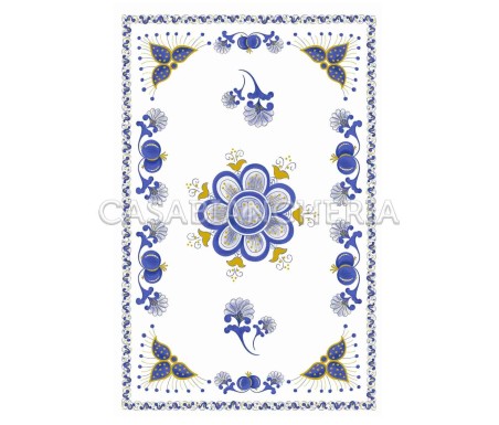 Strofinaccio stampa romagnola Melograno, strofinacci romagnoli | Casabiancheria