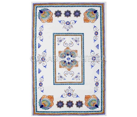 Strofinaccio stampa romagnola Pavona, strofinacci romagnoli | Casa Biancheria