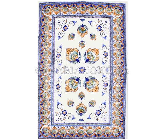 Strofinaccio stampa romagnola Pavona, strofinacci romagnoli | Casa Biancheria